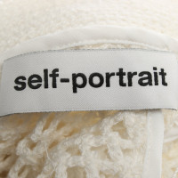Self Portrait Top in White
