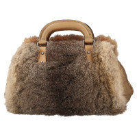 Chanel Handbag with fur trim