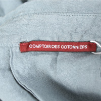 Comptoir Des Cotonniers Jacket/Coat Linen in Blue