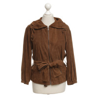 Prada Suede jacket in brown