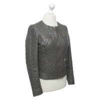 Oakwood Jacket/Coat Leather in Khaki