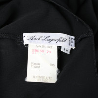 Karl Lagerfeld Robe en Viscose en Noir