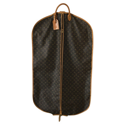 Louis Vuitton Reisetasche aus Leder in Braun