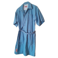 Kenzo Robe en Denim en Bleu