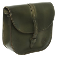 Timberland Borsa a tracolla in Pelle in Verde