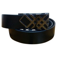 Burberry Black leather belt