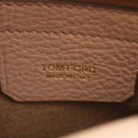 Tom Ford Lederhandtasche in Nude