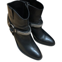 Saint Laurent Leather ankle boots