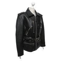 Harley Davidson Veste/Manteau en Cuir en Noir