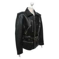 Harley Davidson Jacket/Coat Leather in Black