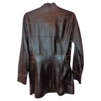 Louis Vuitton Long leather jacket