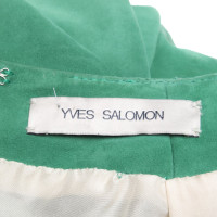 Yves Salomon Jupe en vert