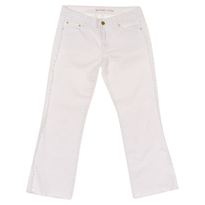 Michael Kors Jeans in Cotone in Bianco