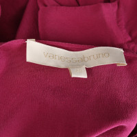 Vanessa Bruno Top Silk in Fuchsia