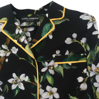 Dolce & Gabbana Floral Pyjama Style Shirt