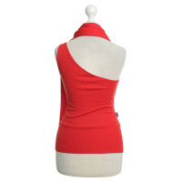 Moschino Rotes Top mit Schal