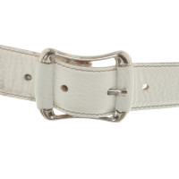 Tod's Ceinture en blanc