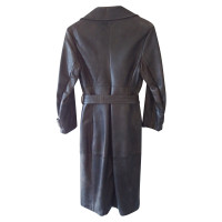 Max Mara leather coat