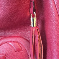 Gucci Soho Bag Leather in Bordeaux