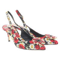 Dolce & Gabbana Slingbacks avec un motif floral