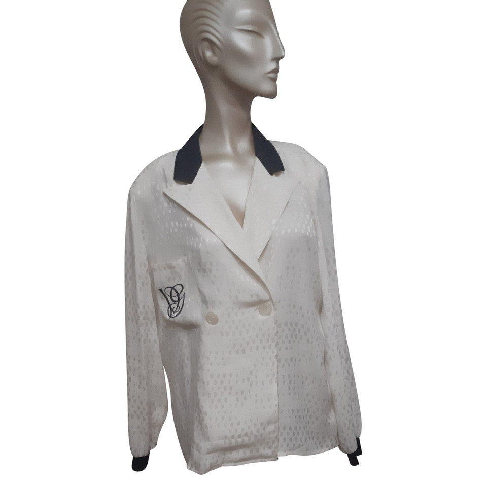 Valentino Garavani Top Silk in White