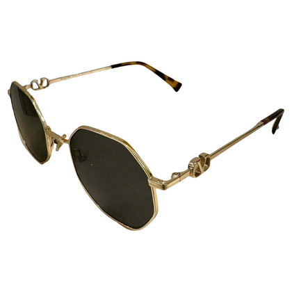 Valentino Garavani Sunglasses in Gold