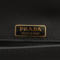 Prada Sac à bandoulière en Cuir en Noir