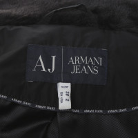 Armani Jeans Daunenjacke mit Webpelz