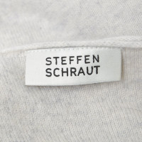 Steffen Schraut Cardigan en cachemire beige / gris