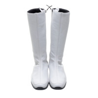 Hogan White leather boots