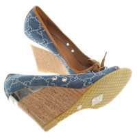 Gucci Wedges met Guccissima patroon