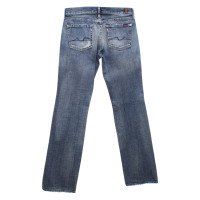 7 For All Mankind Jeans en look usé