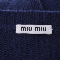 Miu Miu Pullover in Blau