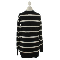 Ftc Cashmere Cardigan in blue/white