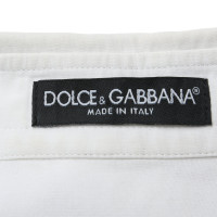 Dolce & Gabbana Bluse mit kleinen Rüschen