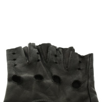 Valentino Garavani Handschuhe aus Leder in Schwarz