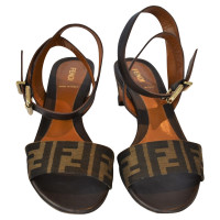 Fendi Sandals with embossed logo