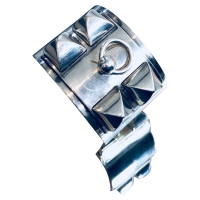 Hermès Bracelet/Wristband Silver in Silvery