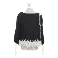 Chloé Blouse en noir et blanc