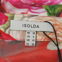 Andere merken Isolda - blouse met rozenprint