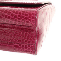 Louis Vuitton Twist MM23 Leather in Fuchsia