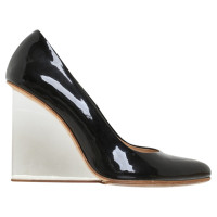 Maison Martin Margiela For H&M Wedges Patent leather in Black