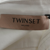 Twinset Milano Capispalla in Cotone in Bianco