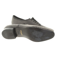 Yves Saint Laurent Black lace-up shoes