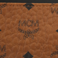 Mcm Card etui met logo patroon