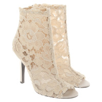 Dolce & Gabbana Ankle boots in Cream