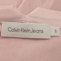 Calvin Klein Bluse in Nude