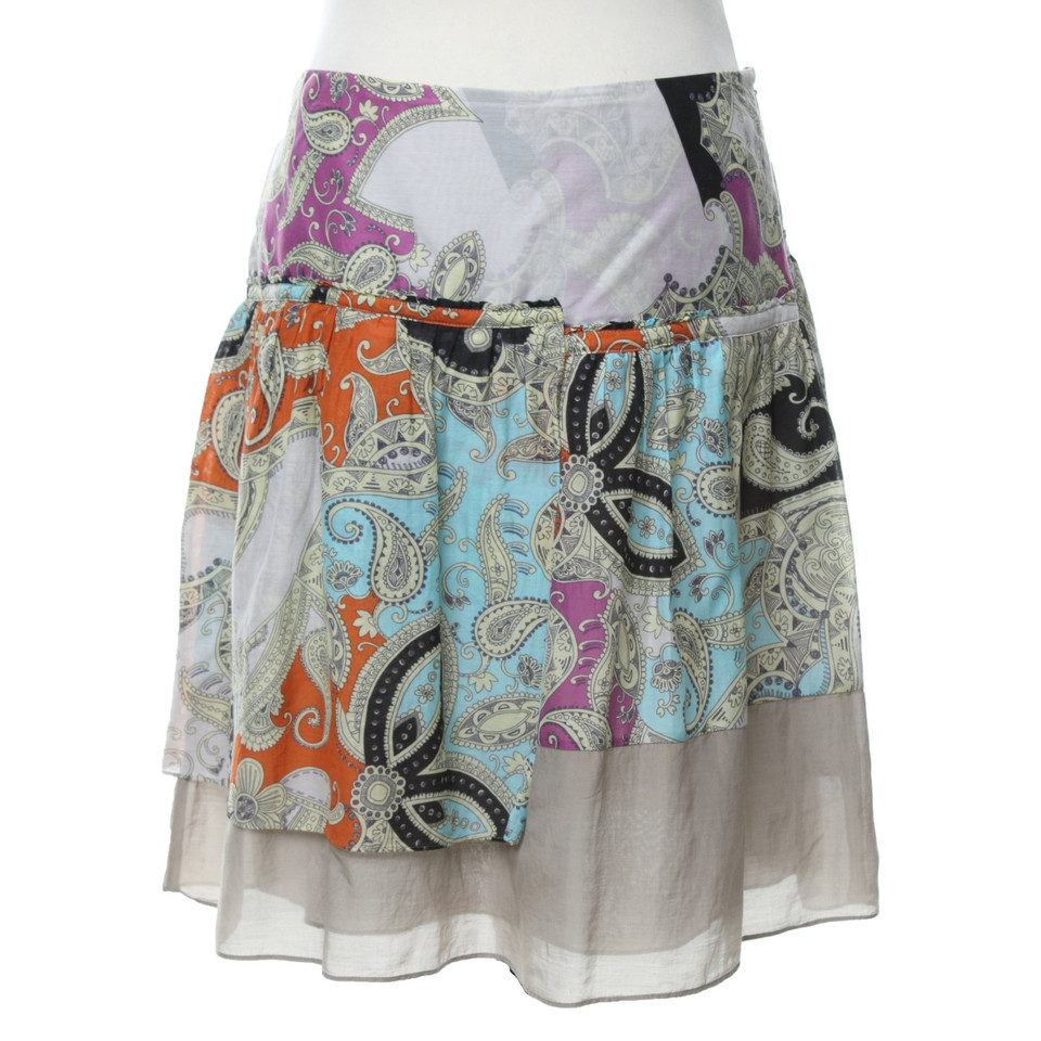 Etro skirt in multicolor