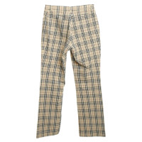 Burberry Pants with plaid pattern