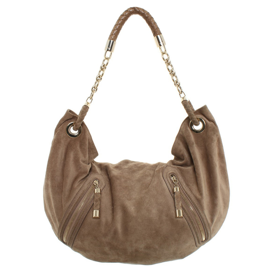 Bally Handbag made of suede - Buy Second hand Bally Handbag made of ...